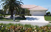 Example of a Gulf access waterfront home found on the Eight Lakes in Cape Coral, Florida