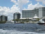 Punta Rossa area, Sanibel Princess Dinner cruise ship on left. 