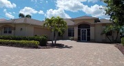 Example of a Cape Coral Gulf access waterfront home in the Four Mile Cove Eco Preserve neighborhoods