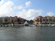 Bayfront Naples complex.  Includes shops, restaurants, condominiums and a marina.