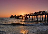 Naples Pier at sunset